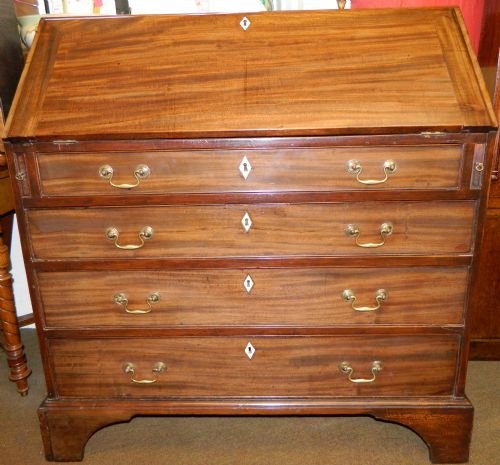 Georgian Mahogany Bureau
