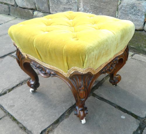 Victorian Rosewood Stool