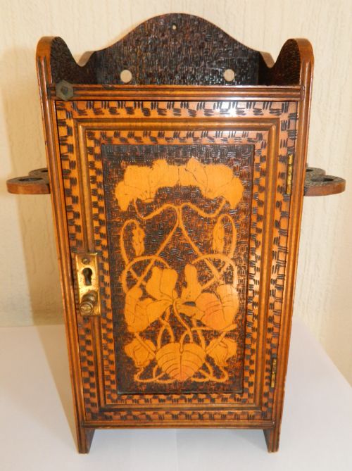 Art Nouveau Smokers Cabinet
