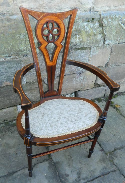 Art Nouveau Armchair
