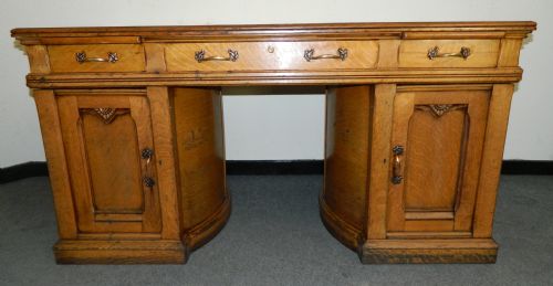 Very Unusual Oak Desk