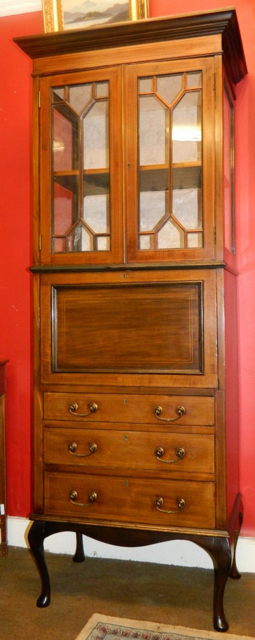 Mahogany Display Cabinet