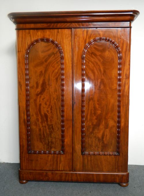 Large Mahogany Wardrobe