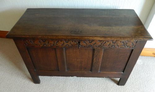 fig 1. early oak coffer