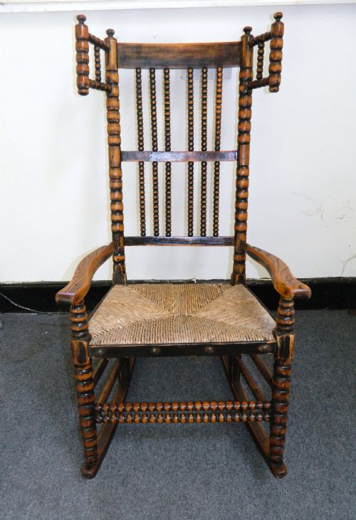 Bobbin Frame Rocking Chair