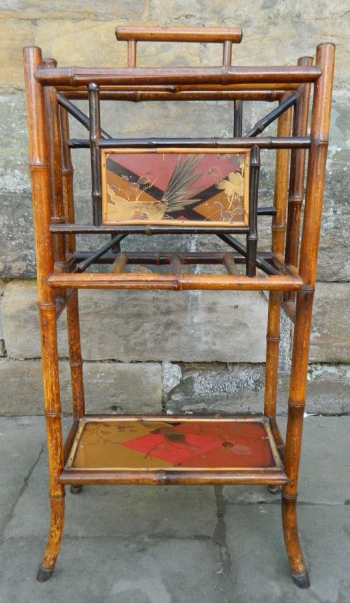 Bamboo Magazine Rack