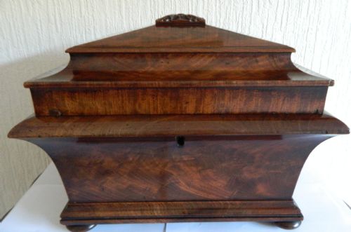 Large Mahogany Decanter Box