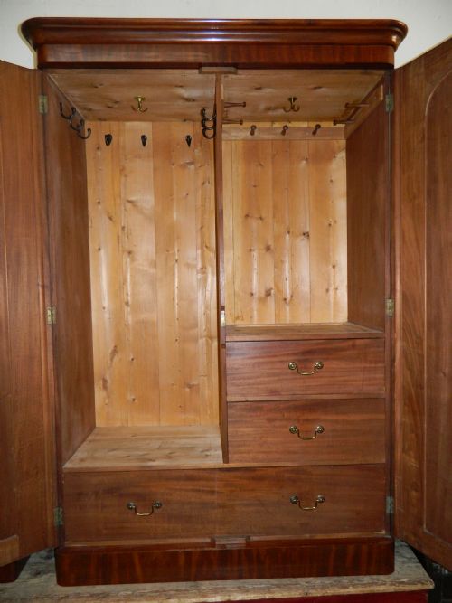 fig 2. mahogany bedroom suite