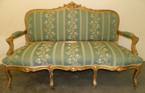 Large Gilt Sofa