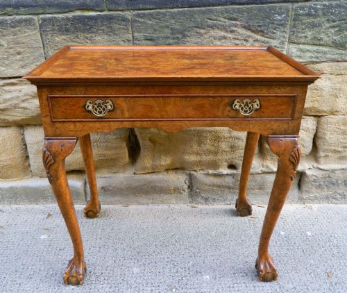 Walnut Silver Table