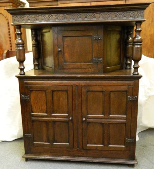 Early Oak Court Cupboard