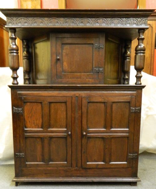 fig 1. early oak court cupboard