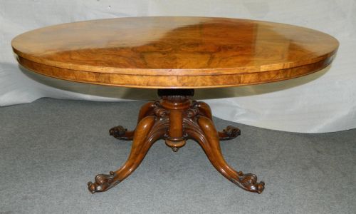 fig 1. walnut breakfast table