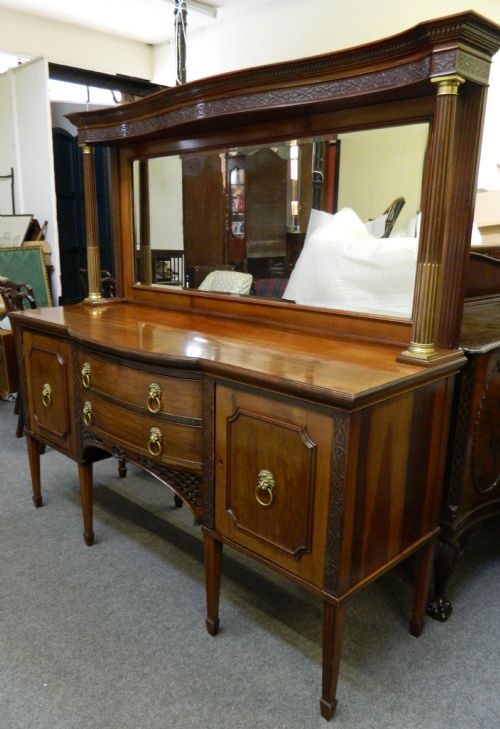 fig 1. mahogany sideboard
