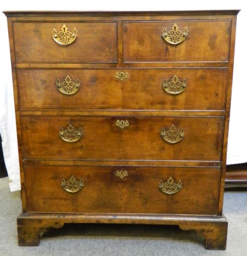 Early Walnut Chest of Drawers