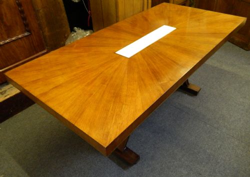 fig 2. art deco illuminated dining suite