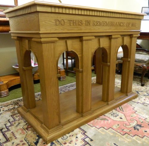 Oak Altar Table