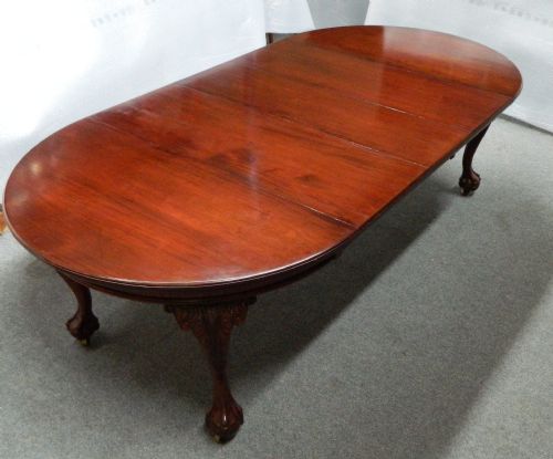 fig 1. mahogany dining suite