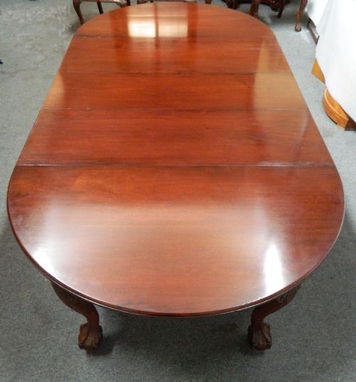 fig 2. mahogany dining suite