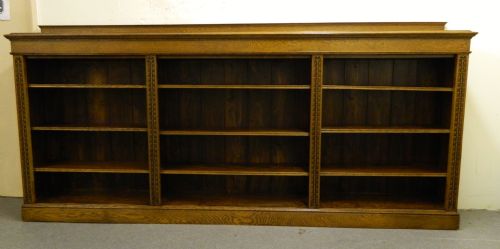Large Oak Bookcase
