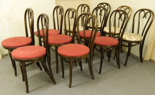 Set of 7 Bentwood Chairs
