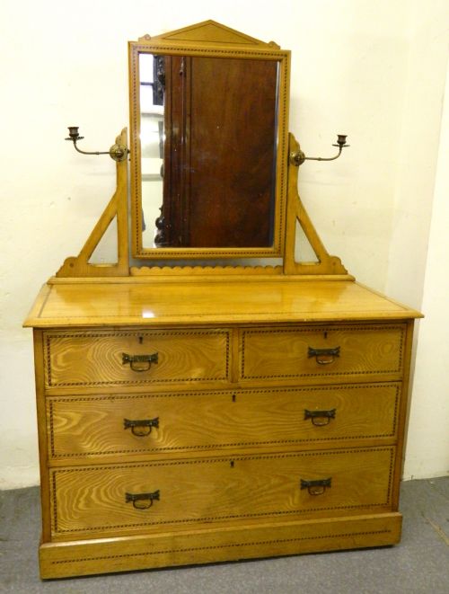 fig 1. arts & crafts bedroom suite
