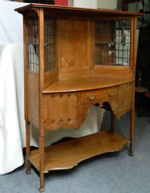 Oak Arts & Crafts Sideboard