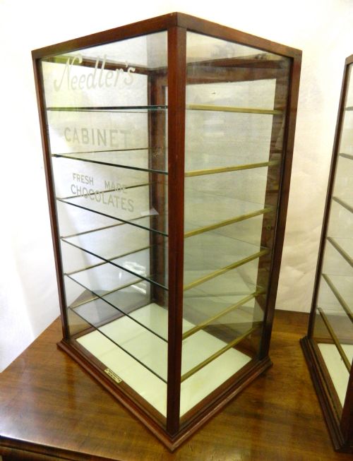 fig 1. pair of shop display cabinets