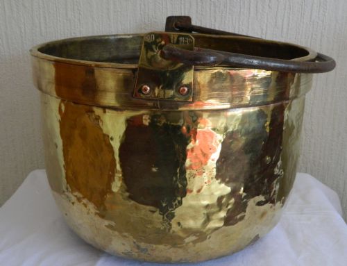 Brass Log Bin