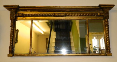 Gilt Overmantel Mirror