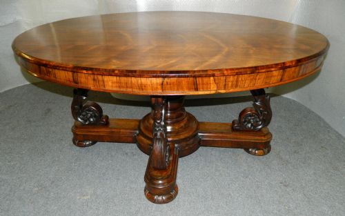 fig 1. fine quality rosewood centre table