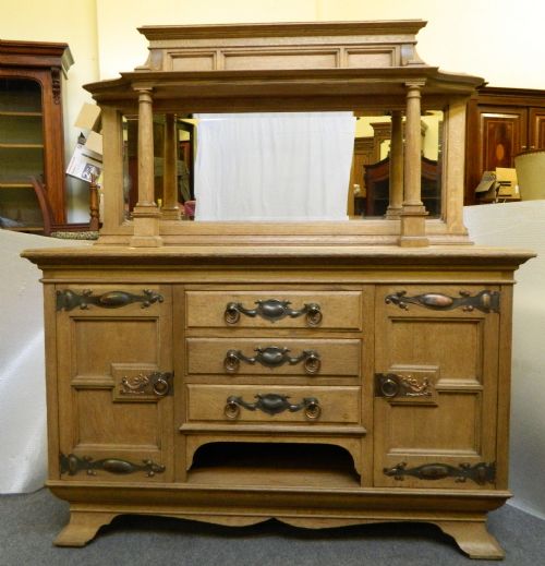 Arts & Crafts Oak Sideboard