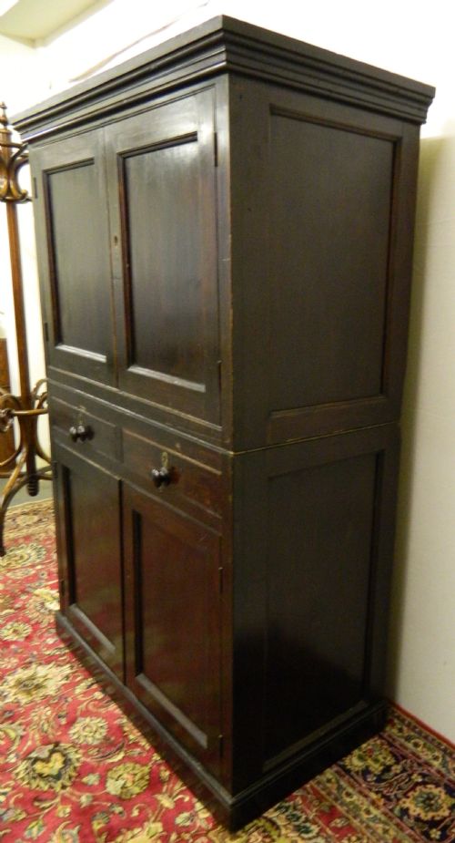 fig 1. Georgian pine cupboard