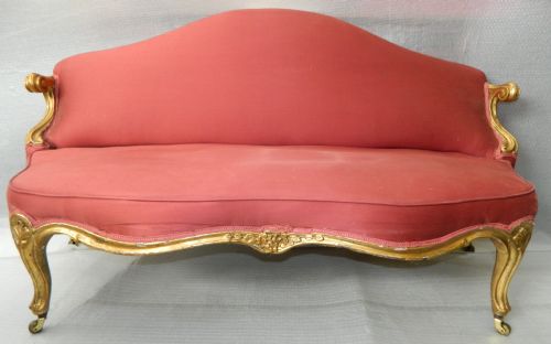 Victorian Gilt Sofa