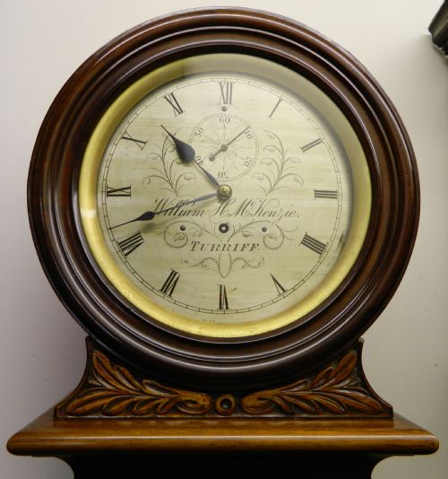 fig 1. Scottish regulator longcase clock