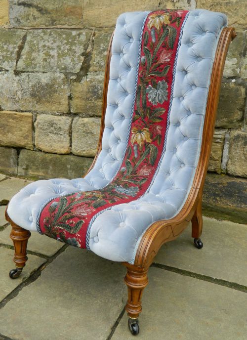 Victorian Slipper Chair