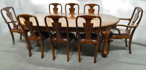 Dining Table & Eight Chairs