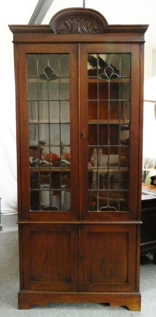 Arts & Crafts Oak Bookcase