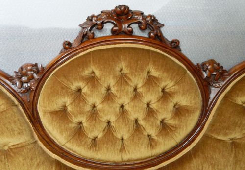 fig 1. Victorian double ended sofa