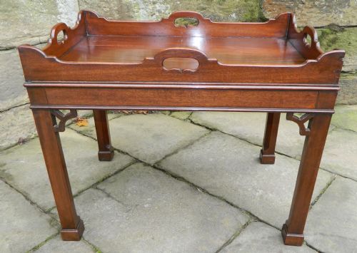 Mahogany Tray Top Table