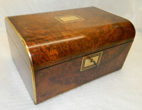 Walnut Sewing / Jewellery Box