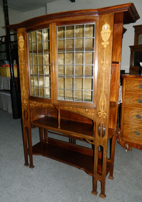 fig 1. art nouveau cabinet