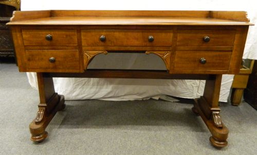 Regency Mahogany Writing Table