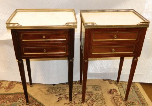 Pair of Mahogany Bedside Cabinets