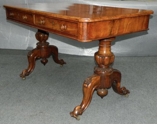 Walnut Library Table