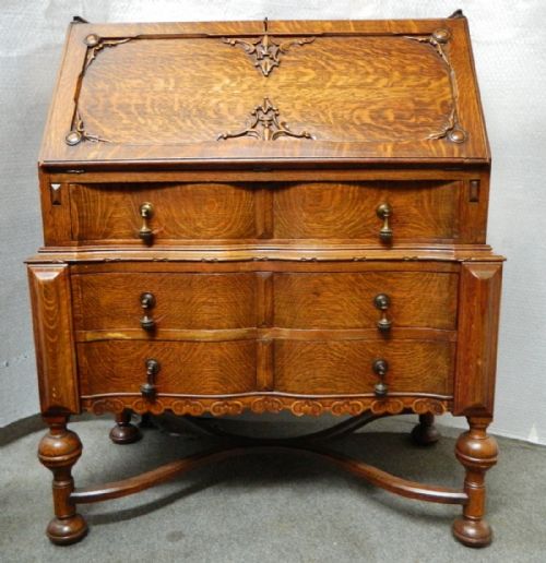 fig 1. oak bureau