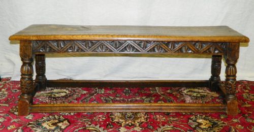 Early Oak Stool