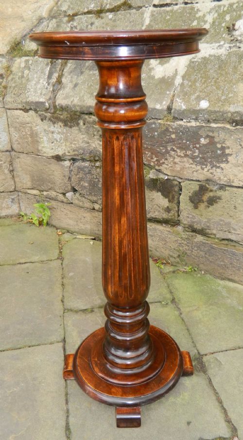 Mahogany Jardiniere / Stand
