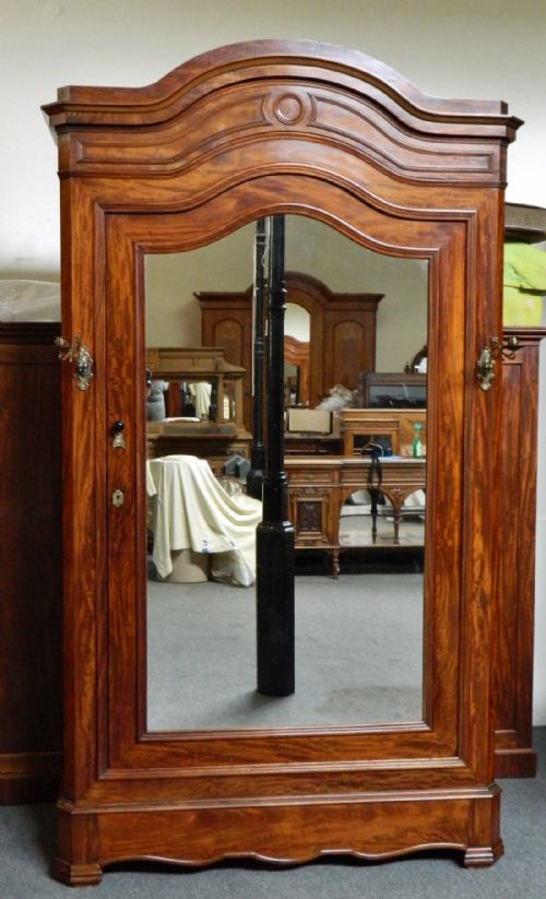 Large French Mahogany Armoire