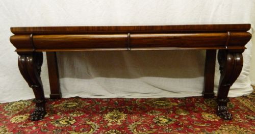 Mahogany Console Table / Serving Table